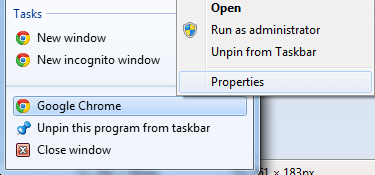 iStart Search Bar browser hijacker Taskbar properties