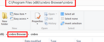 Crxbro Browser Virus Removal