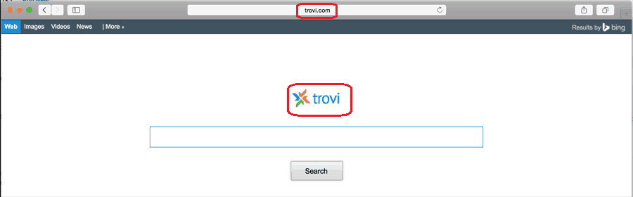 get rid of trovi on chrome for mac