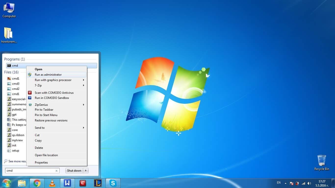 windows 7 will not sleep