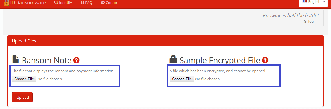 ID ransomware