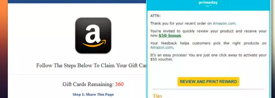 Amazon Gift Card Scam