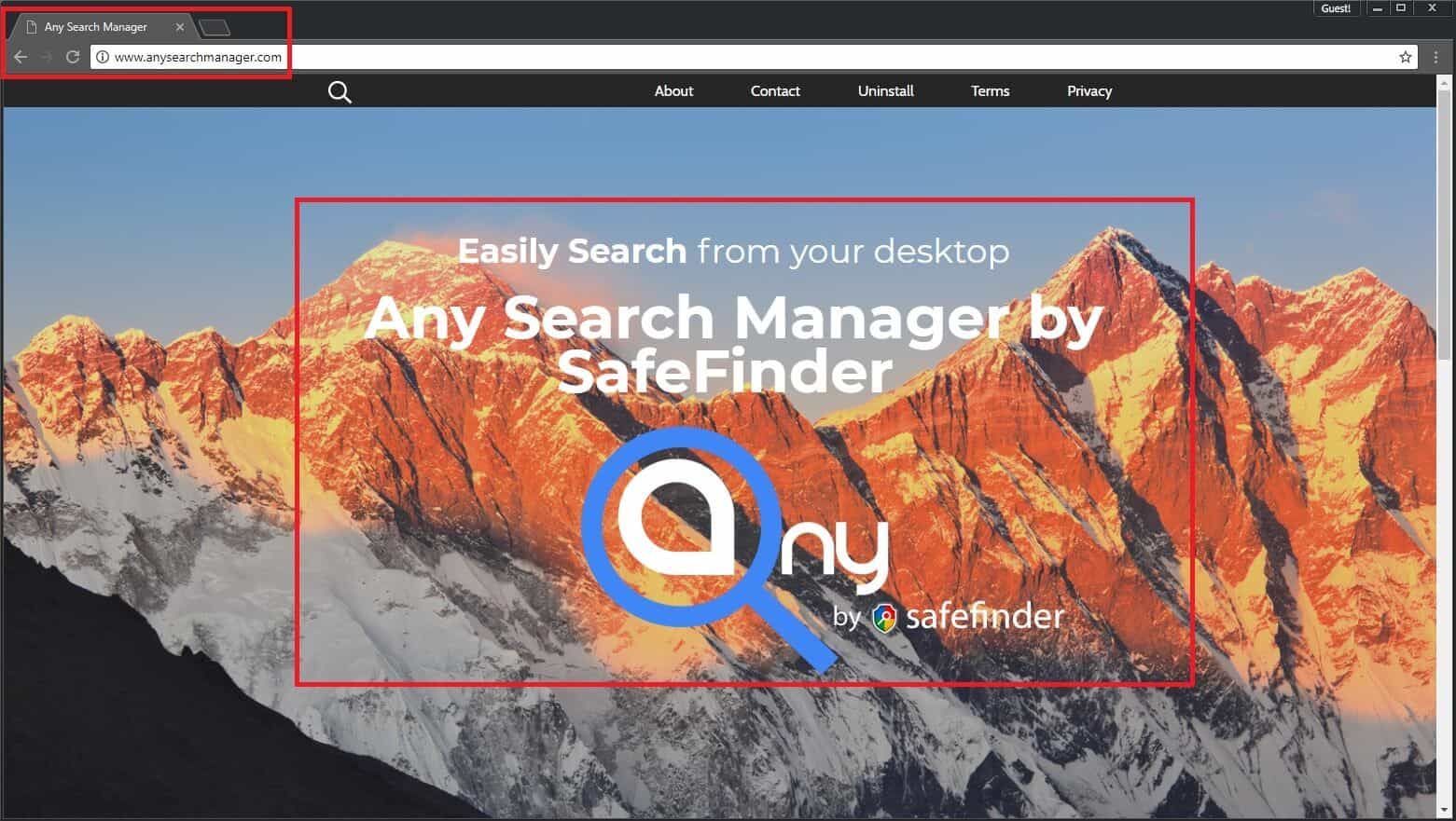 Any Search Manager