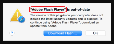 Adobe Flash Player Virus