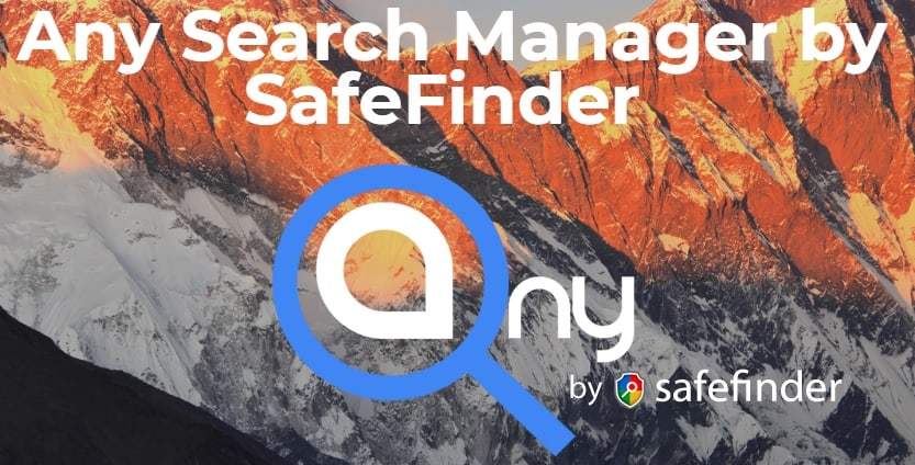 Remove Any Search Manager from Chrome