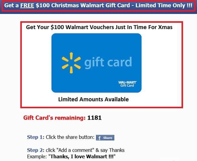 How To Remove Walmart Gift Card Virus