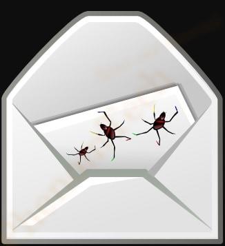 “Security notice. Someone have access to you system.” Email