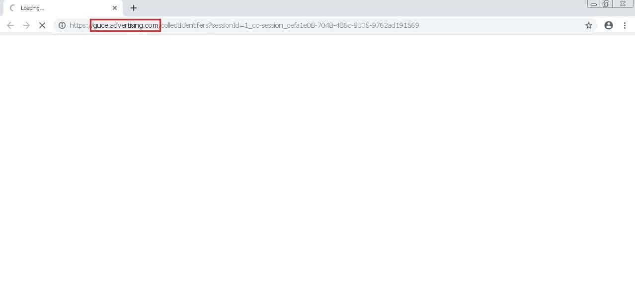Guce.advertising.com Virus