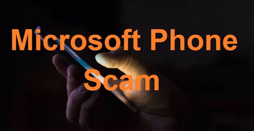 Microsoft Phone Scam