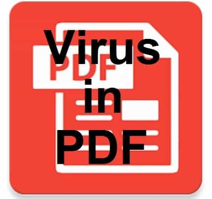 Virus in PDF