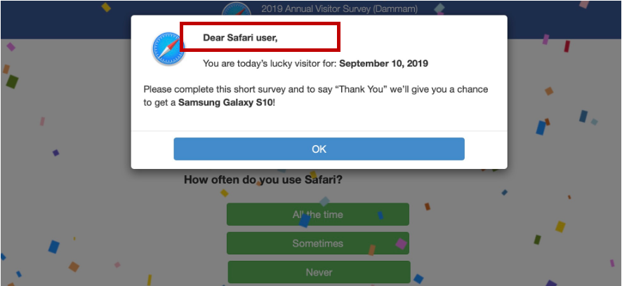 Dear Safari User