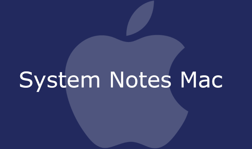 System Notes