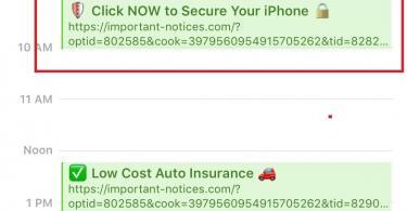 click now to secure your iphone