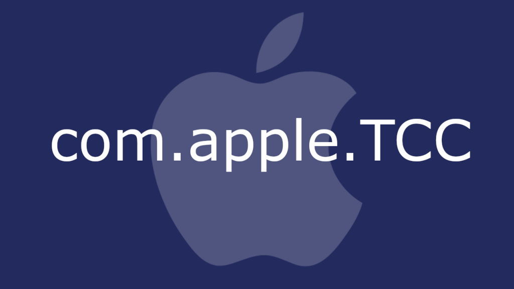 com.apple.tcc