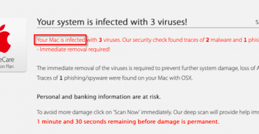 Your Mac is infected