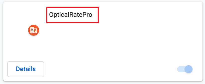 Optical Rate Pro