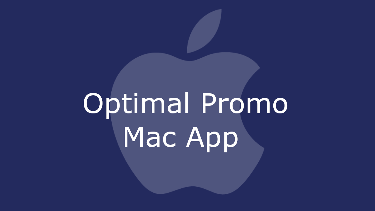 Optimal Promo Mac