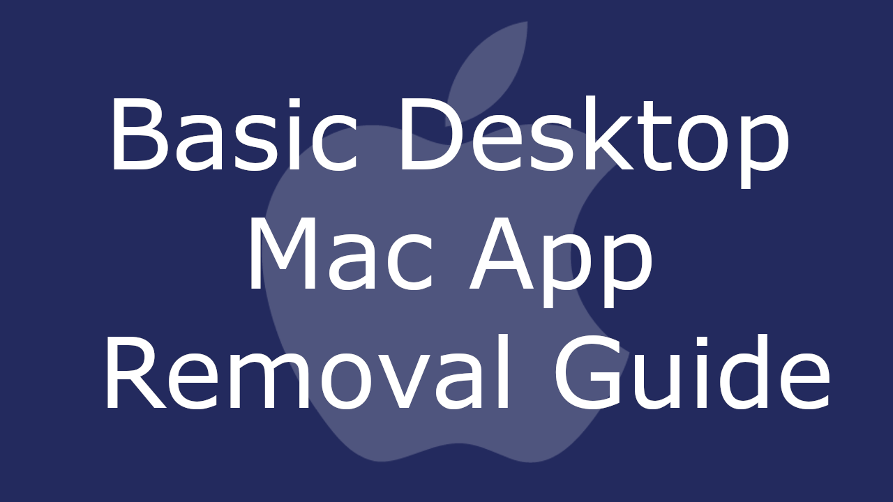 Basic Desktop Mac