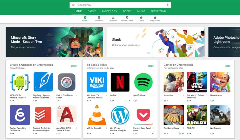 Chrome Os App Store