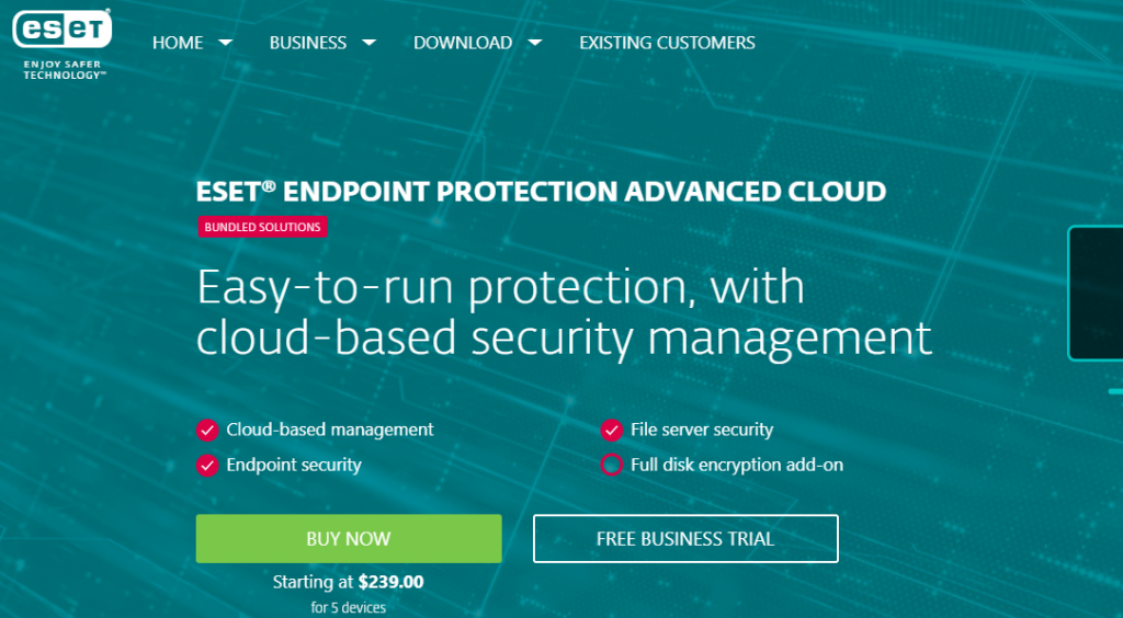 eset endpoint protection standard cloud