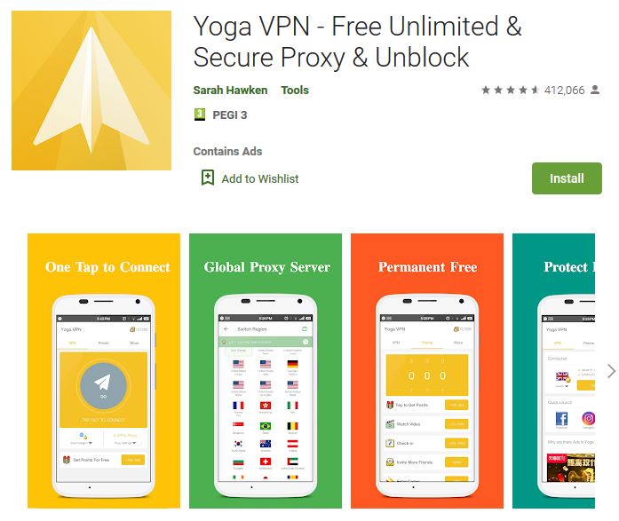 Yoga VPN Review