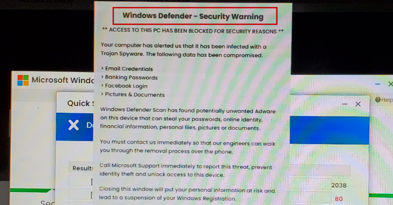 how to remove microsoft edge starts with security warning