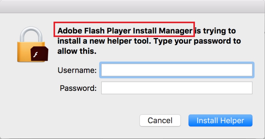 adobe flash player malware removal mac