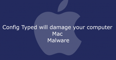 Config Typed will damage your computer
