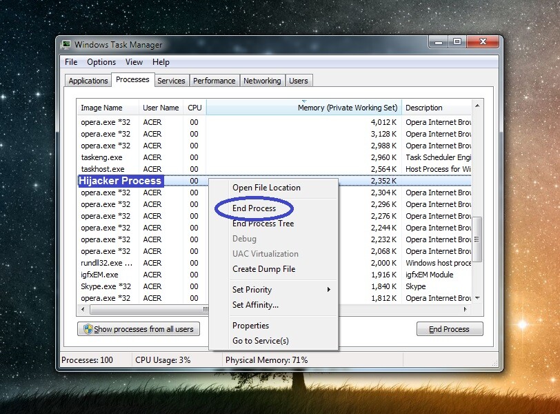 If Estimate Speed Up is spotted in any of the process files, quit the process