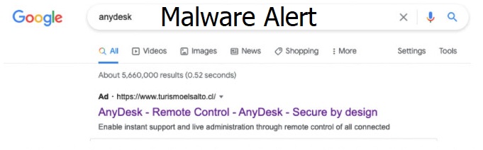 AnyDesk Malware