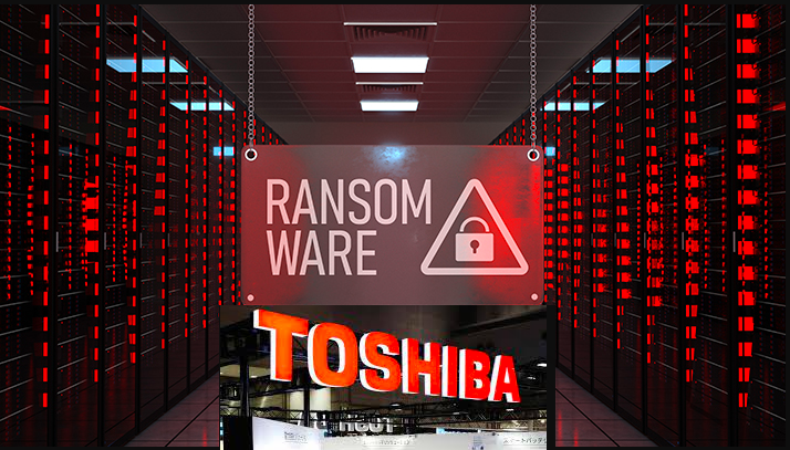 Darkside Ransomware Toshiba