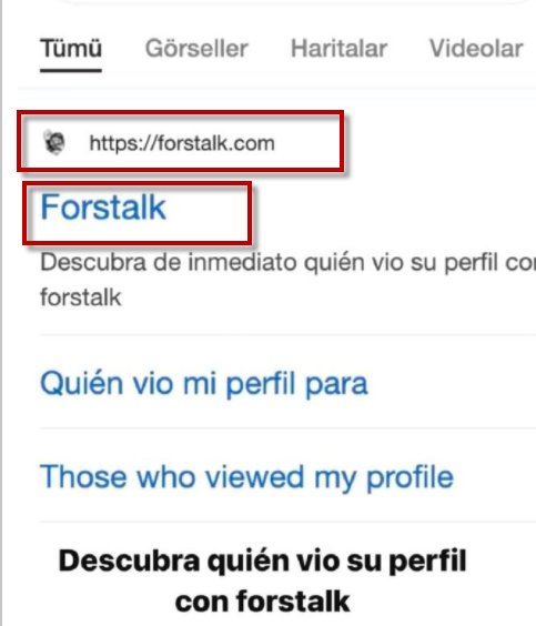 Forstalk