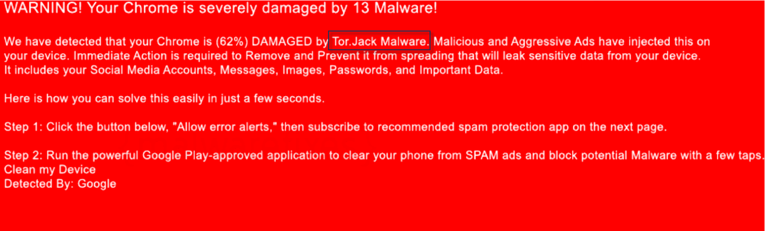 Tor.jack Malware