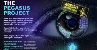 Fake Amnesty International Antivirus