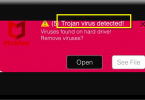 Trojan virus detected