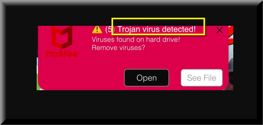 Trojan virus found new arrivals