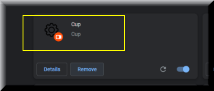 Cup Extension