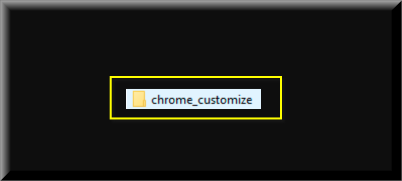 Chrome Customize