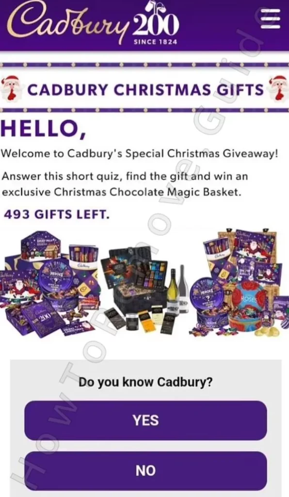 Cadbury Scam