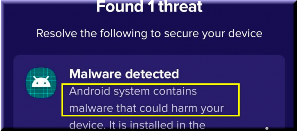Android System Contains Malware 1024x452