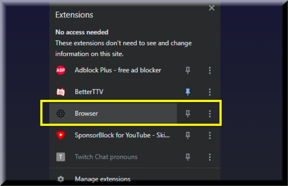 Browser Extension Virus