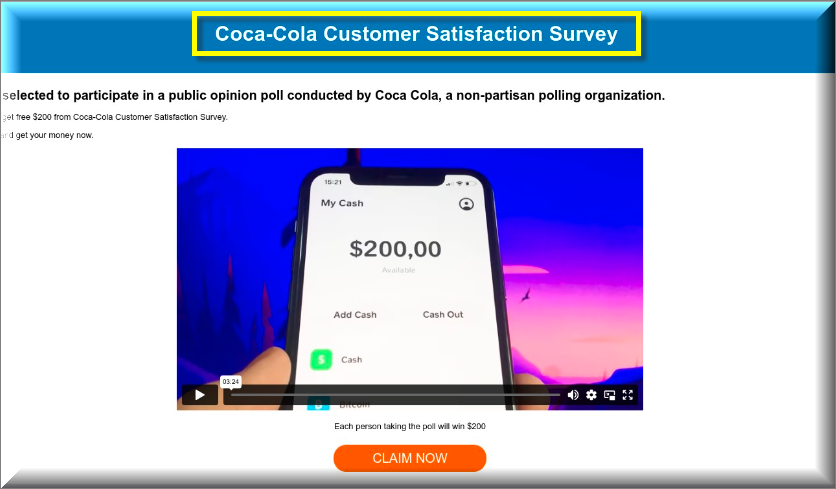 Coca Cola Customer Satisfaction Survey