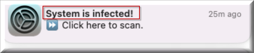 System is infected Mac