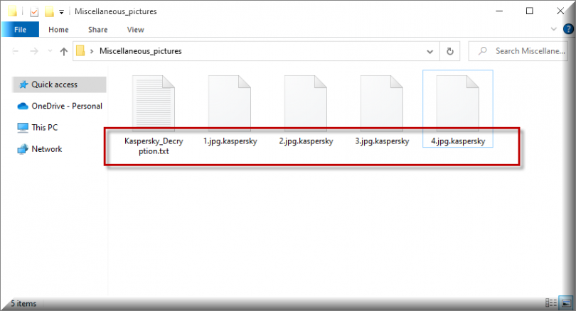 .Kaspersky Virus Ransomware (.kaspersky) File Removal And Decryption