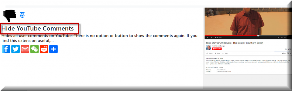 Hide YouTube Comments 1024x322