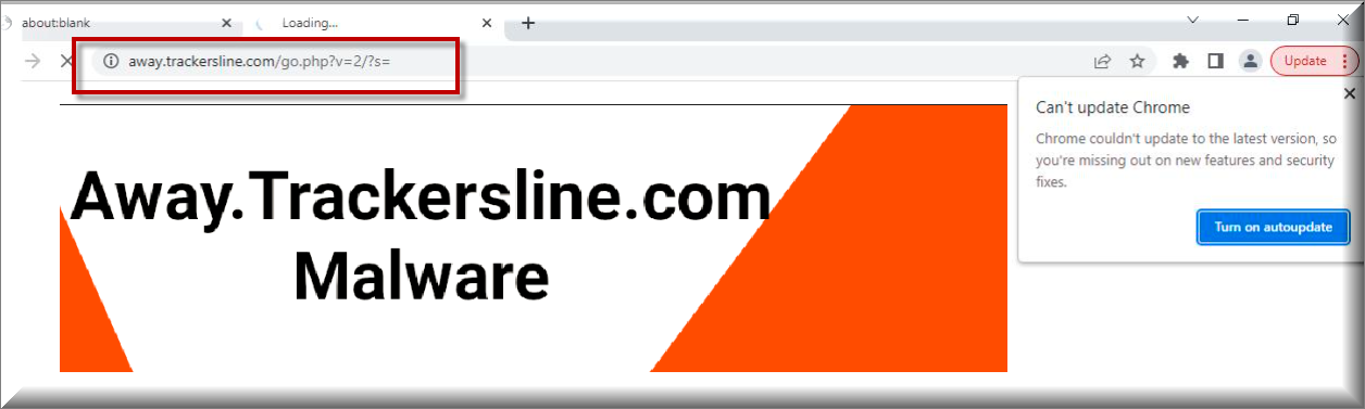 Away.Trackersline.com Virus