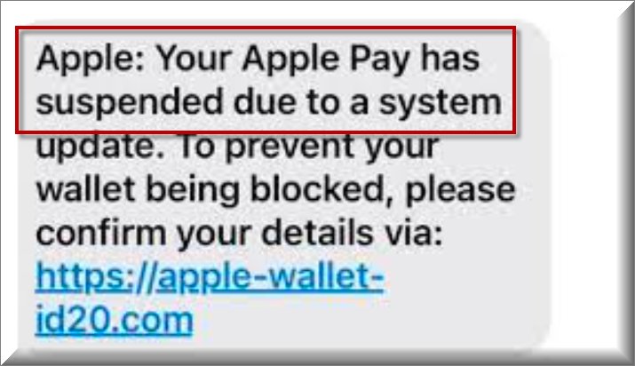 Apple Pay Suspended