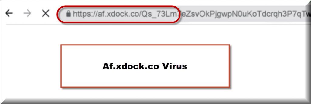 Af.xdock.co may be responsible for the frequent browser crashes