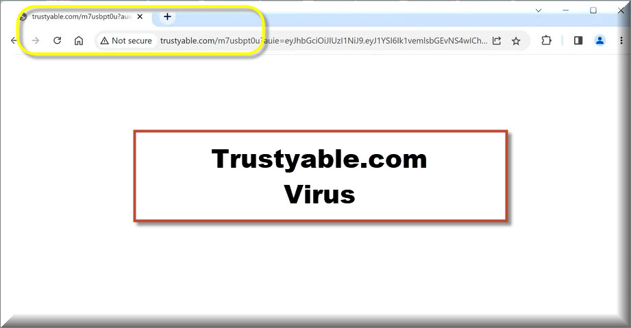 The Trustyable virus started to redirect you to different unknown web locations