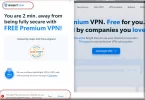 Warning that the Bright VPN file can harm your computer